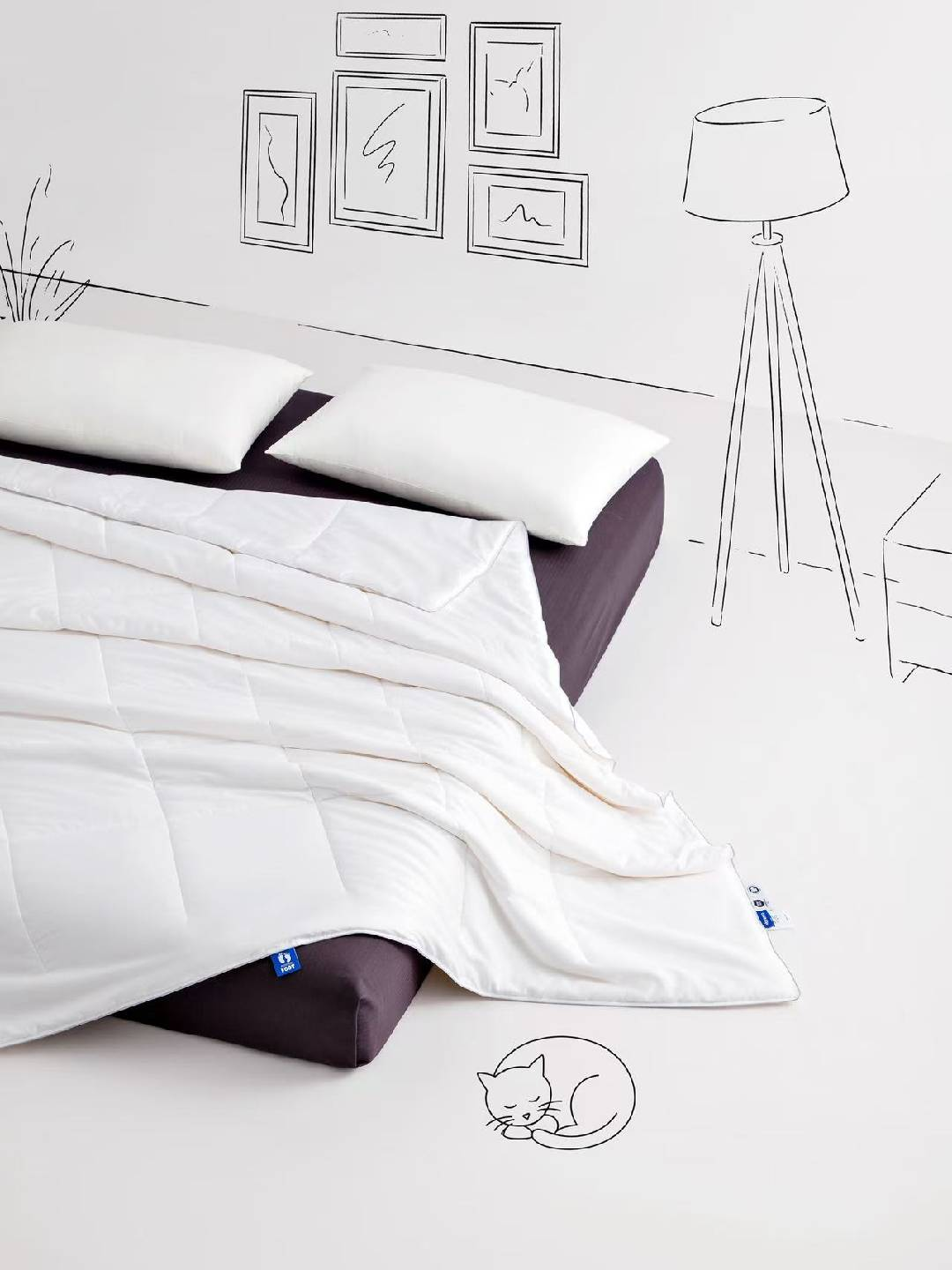 Silk-Filled Duvet
