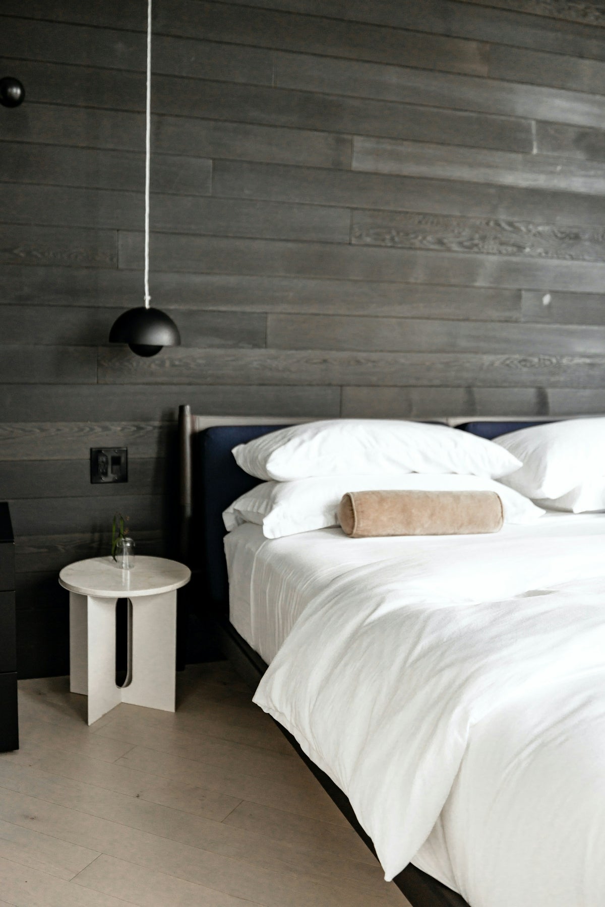 Interior designed with tactile natural textiles